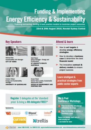 funding implementing - Getting to Sustainability